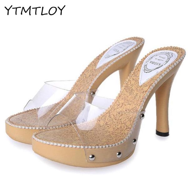 outside slippers summer 2020 clear pvc slipper high heels platform slippers mules shoes women high heels zapatos femeninos, Black
outside slippers summer 2020 clear pvc slipper high heels platform slippers mules shoes women high heels zapatos femeninos, Black