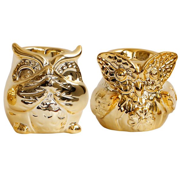european hollow pineapple/owl ceramic candle holders craft art wedding decoration candlestick for christmas party supplies
european hollow pineapple/owl ceramic candle holders craft art wedding decoration candlestick for christmas party supplies