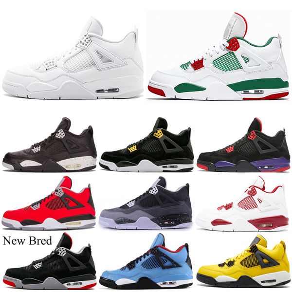 Color Classic 4s Basketball Shoes 4 Athletic Sports Sneakers Bred New Old Oreo Pure-Money Raptors Tattoo Mens Trainer Outdoors Size 7-13
Color Classic 4s Basketball Shoes 4 Athletic Sports Sneakers Bred New Old Oreo Pure-Money Raptors Tattoo Mens Trainer Outdoors Size 7-13