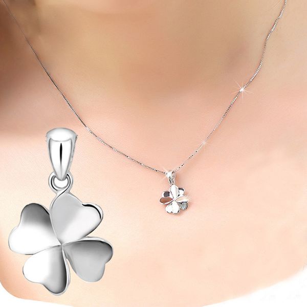 chains 2021 accessories women female four-leaf clover of design necklace fashion jewelry gift est price #17, Silver
chains 2021 accessories women female four-leaf clover of design necklace fashion jewelry gift est price #17, Silver