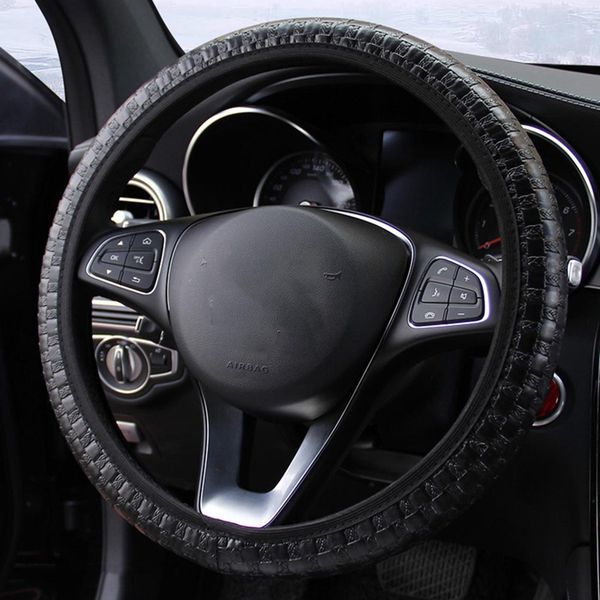 universial car steering wheel cover protector universal black perforated pu leather car wheel protection modification styling
universial car steering wheel cover protector universal black perforated pu leather car wheel protection modification styling