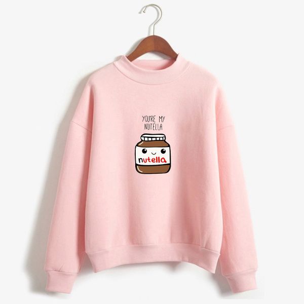 new women harajuku hoodies korean fashion you are my nutella printed kawaii sweatshirt kpop bemoletom feminino ropa, Black
new women harajuku hoodies korean fashion you are my nutella printed kawaii sweatshirt kpop bemoletom feminino ropa, Black