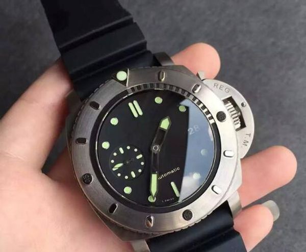 Марка PAM364 PAM00364 титана оболочки мужские автоматические механические часы каучуко
Марка PAM364 PAM00364 титана оболочки мужские автоматические механические часы каучуко