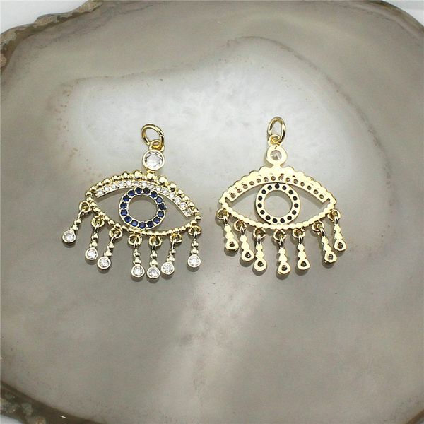 25*25mm 10pcs/lot fashion cubic zirconia micro shop charm, cz eye shape pendant, cz charm jewelry accessories, Bronze;silver
25*25mm 10pcs/lot fashion cubic zirconia micro shop charm, cz eye shape pendant, cz charm jewelry accessories, Bronze;silver