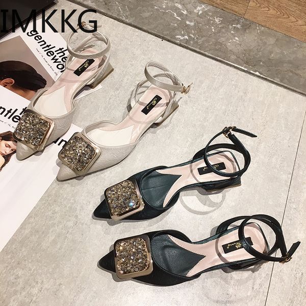 sandals summer women shoes classics fashion platform pointed toe comfort dress low heel zapatos mujer, Black
sandals summer women shoes classics fashion platform pointed toe comfort dress low heel zapatos mujer, Black