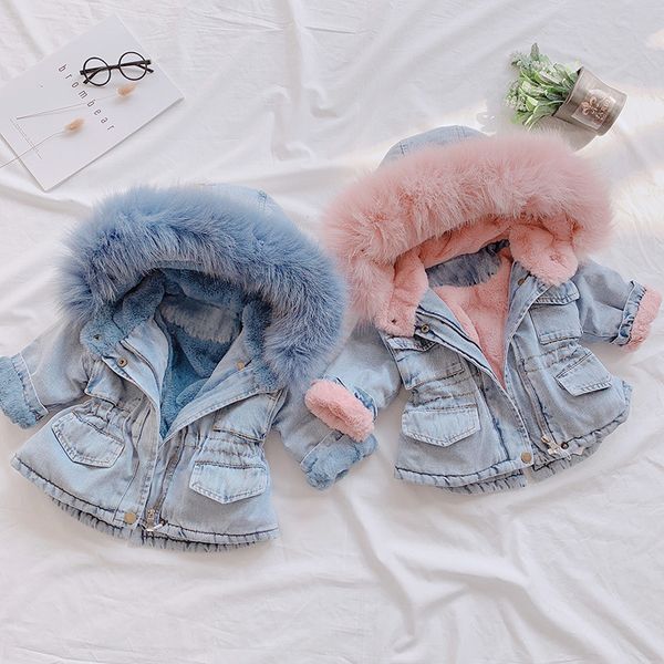 2019 new denim jacket for girl's toddler children 1-13 years winter outerwear fashion outfits kid jacket girl coats kids clothes, Blue;gray
2019 new denim jacket for girl's toddler children 1-13 years winter outerwear fashion outfits kid jacket girl coats kids clothes, Blue;gray