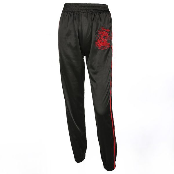spring women sweatpatns stripe embroid stripe printed loose sport pant casual jogger running fitness workout pant sportswear, Black;blue
spring women sweatpatns stripe embroid stripe printed loose sport pant casual jogger running fitness workout pant sportswear, Black;blue