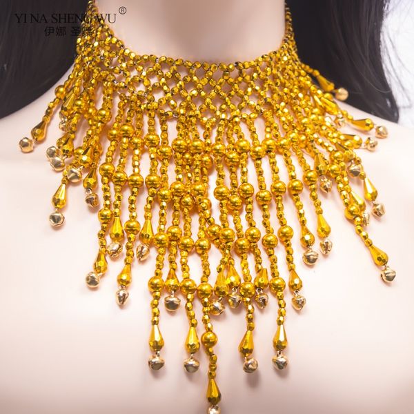 new women belly dance gold/silver 2 colors necklace bellydance jewelry necklace dance costume accessory, Black;red
new women belly dance gold/silver 2 colors necklace bellydance jewelry necklace dance costume accessory, Black;red
