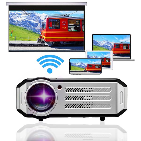 wifi bluetooth projector 1080p full hd home cinema projector usb hdmi vga , 200" display for home camping game, 3 years warranty
wifi bluetooth projector 1080p full hd home cinema projector usb hdmi vga , 200" display for home camping game, 3 years warranty