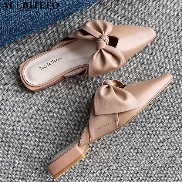 allbitefo natural genuine leather women slipper bow design fashion high heels women shoes flip flops summer high heel shoes, Black
allbitefo natural genuine leather women slipper bow design fashion high heels women shoes flip flops summer high heel shoes, Black