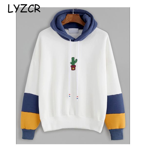 lyzcr contrast drawstring patchwork hoodie sweatshirt female long sleeve pullovers women fashion hoodies sweatshirt 2019 spring, Black
lyzcr contrast drawstring patchwork hoodie sweatshirt female long sleeve pullovers women fashion hoodies sweatshirt 2019 spring, Black