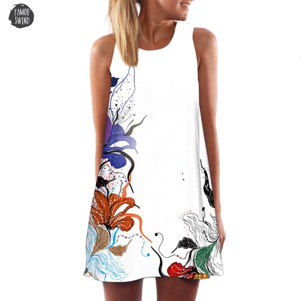 dress summer womens plus size clothing vintage boho beach various patterns printed sleeveless short mini dress designer clothes, Black;gray
dress summer womens plus size clothing vintage boho beach various patterns printed sleeveless short mini dress designer clothes, Black;gray