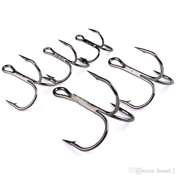 100pcs 14#-3 0# 35647 black nickel triple anchor hook high carbon steel barbed hooks fishing hooks fishhooks carp fishing pesca accessories
100pcs 14#-3 0# 35647 black nickel triple anchor hook high carbon steel barbed hooks fishing hooks fishhooks carp fishing pesca accessories