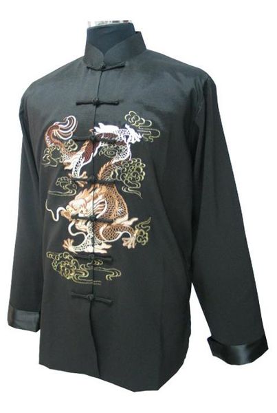 black chinese men's silk tang suit novelty kung fu jacket classic embroidery costume size m xl xxl xxxl mj080, Black;brown
black chinese men's silk tang suit novelty kung fu jacket classic embroidery costume size m xl xxl xxxl mj080, Black;brown