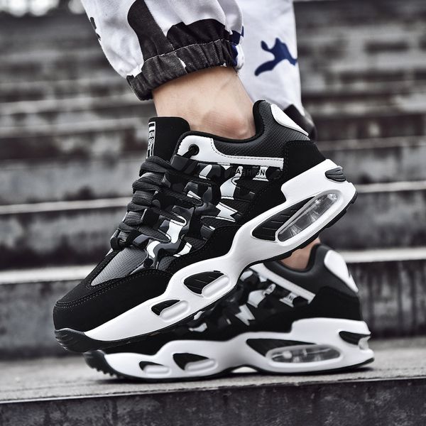 winter shoes men outdoor shoes sports men camouflage air cushion couple men's casual, Black
winter shoes men outdoor shoes sports men camouflage air cushion couple men's casual, Black