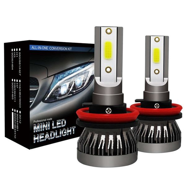 mini1-h8 / h9 / h11 автомобильные светодиодные лампы фара 36w ip68 6000k 6000 люмен очень яркое conversion kit chips
mini1-h8 / h9 / h11 автомобильные светодиодные лампы фара 36w ip68 6000k 6000 люмен очень яркое conversion kit chips