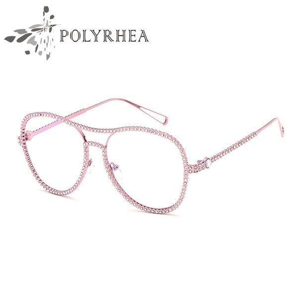 wholesale-clear glasses for men women brand designer optical clear lens glasses with cases box cases, Silver