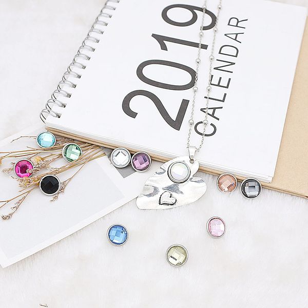 snap jewelry heart leaf shape pendant necklace 12mm snap necklaces women charms button diy jewelry gift for women, Silver
snap jewelry heart leaf shape pendant necklace 12mm snap necklaces women charms button diy jewelry gift for women, Silver