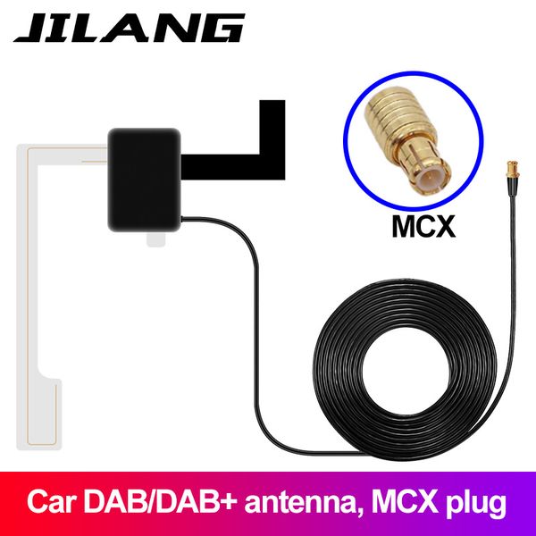 jilang dab mcx car digital active antenna for radio tv receiver box auto cat radio aerial 3 meters cable strong stable signal gps
jilang dab mcx car digital active antenna for radio tv receiver box auto cat radio aerial 3 meters cable strong stable signal gps