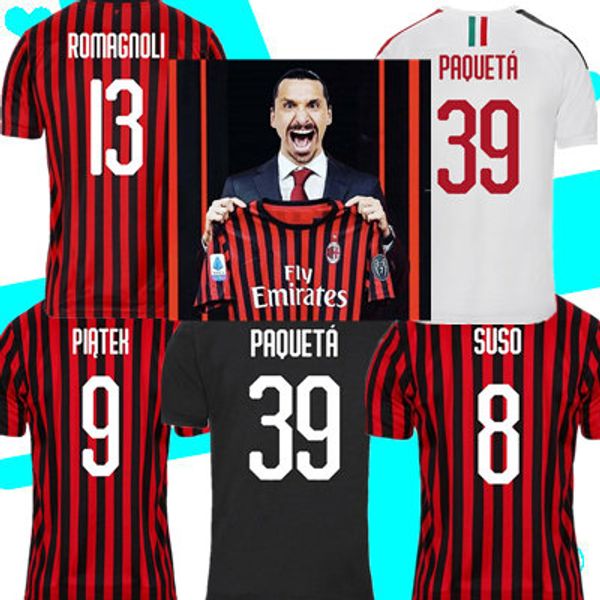 ибрагимович 19 20 ac милан футбол джерси romagnoli ac milan piatek suso футбол рубашка r.leao mens kit paquetá длинные джерси, Black
ибрагимович 19 20 ac милан футбол джерси romagnoli ac milan piatek suso футбол рубашка r.leao mens kit paquetá длинные джерси, Black