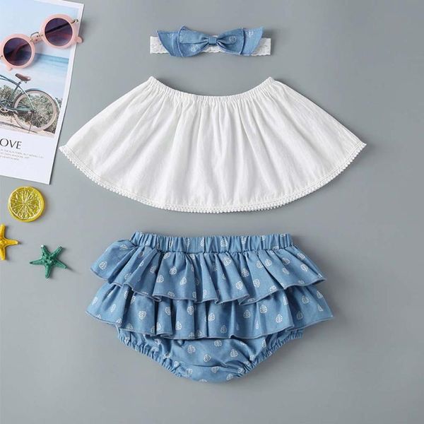 baby girls clothes 2020 summer new kid clothing newborn baby girl outfit lace ruffled ruffles shorts dress+headband colthing, White
baby girls clothes 2020 summer new kid clothing newborn baby girl outfit lace ruffled ruffles shorts dress+headband colthing, White