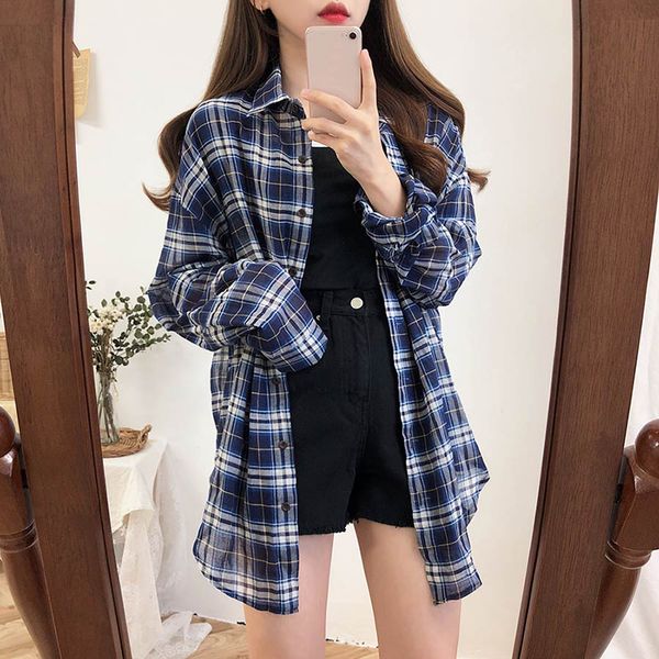 bobokateer plus size blouse et chemisier femme plaid shirt women shirts casual camisas mujer womens and blouses woman 2019, White
bobokateer plus size blouse et chemisier femme plaid shirt women shirts casual camisas mujer womens and blouses woman 2019, White