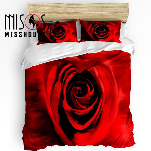 misshouse bedding sets red rose flower home textile 3pcs duvet cover set comforter cover pillowcases
misshouse bedding sets red rose flower home textile 3pcs duvet cover set comforter cover pillowcases