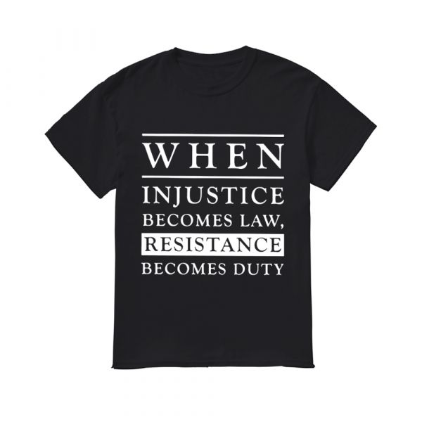 2019 fashion men t shirt when in becomes law resistance becomes duty shirt, White;black
2019 fashion men t shirt when in becomes law resistance becomes duty shirt, White;black
