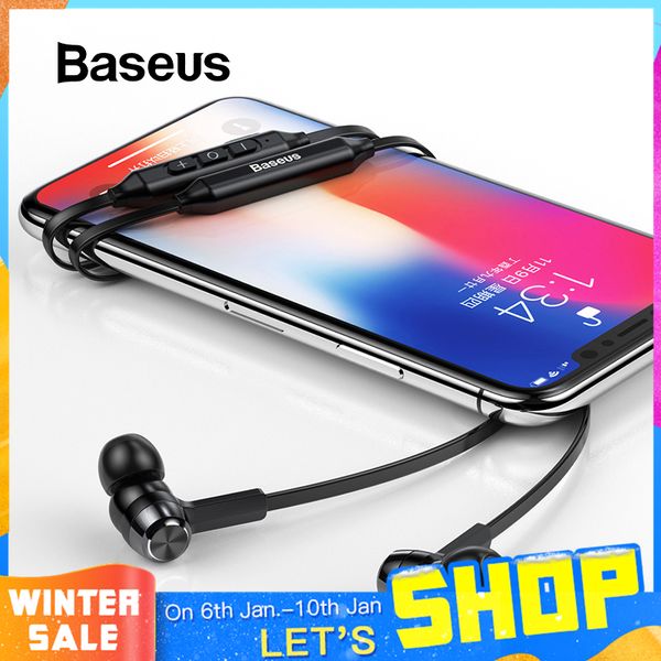 baseus s06 neckband bluetooth earphone wireless earphones for xiaomi iphone earbuds stereo auriculares fone de ouvido with mic
baseus s06 neckband bluetooth earphone wireless earphones for xiaomi iphone earbuds stereo auriculares fone de ouvido with mic