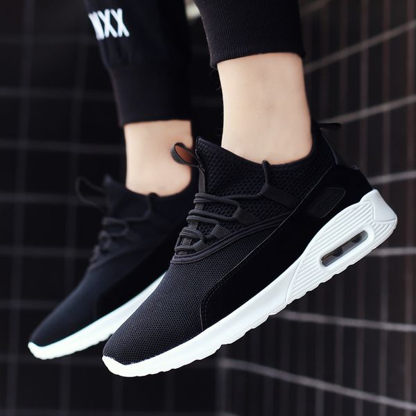 fashion 2019 men casual shoes summer outdoor breathable work shoes sneakers mesh air cushion male non-slip e31-58, Black
fashion 2019 men casual shoes summer outdoor breathable work shoes sneakers mesh air cushion male non-slip e31-58, Black