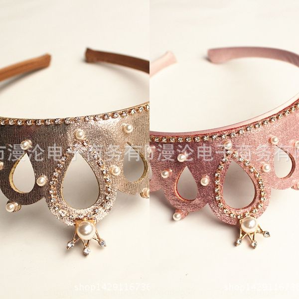 children's crown band baby grade headband accessories hair pearl children's clothing pearl girl princess hair accessories, Slivery;white
children's crown band baby grade headband accessories hair pearl children's clothing pearl girl princess hair accessories, Slivery;white