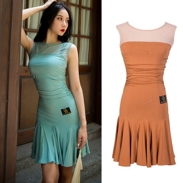 3 colors 2019 new latin dance dress practice clothes female mesh modal dress women professional stage dance dresses dwy1926, Black;red
3 colors 2019 new latin dance dress practice clothes female mesh modal dress women professional stage dance dresses dwy1926, Black;red