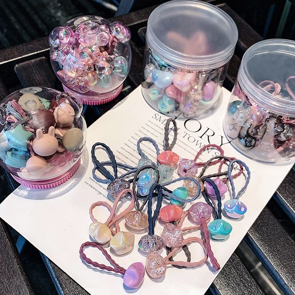 hair accessories 1set sweet women girls acrylic fruit ball elastic bands ponytail scrunchie rubber rope fashion, Slivery;white
hair accessories 1set sweet women girls acrylic fruit ball elastic bands ponytail scrunchie rubber rope fashion, Slivery;white