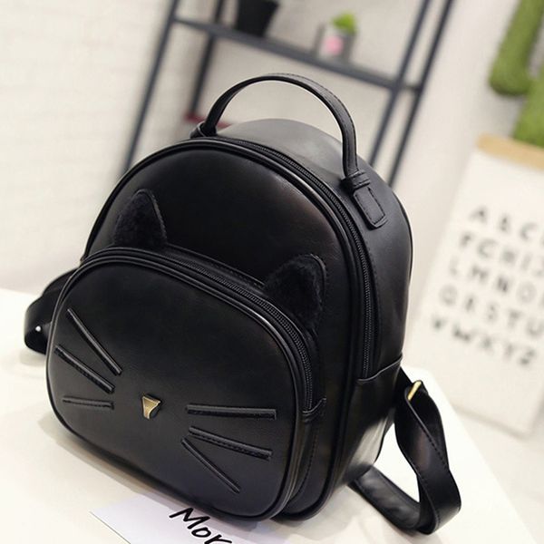 women girl pu leather backpack cute cat beard travel rucksack backpack school bag 2020 new
women girl pu leather backpack cute cat beard travel rucksack backpack school bag 2020 new
