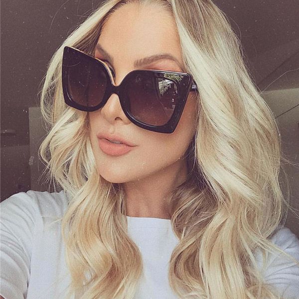 sunglasses fashion big frame cat eye women luxulry brand designer vintage leopard homme girl sun glasses classic black shades, White;black
sunglasses fashion big frame cat eye women luxulry brand designer vintage leopard homme girl sun glasses classic black shades, White;black