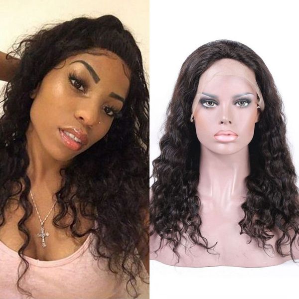 brazilian curly lace front wig 130% density human hair loose deep wave glueless lace wig for women, Black;brown
brazilian curly lace front wig 130% density human hair loose deep wave glueless lace wig for women, Black;brown