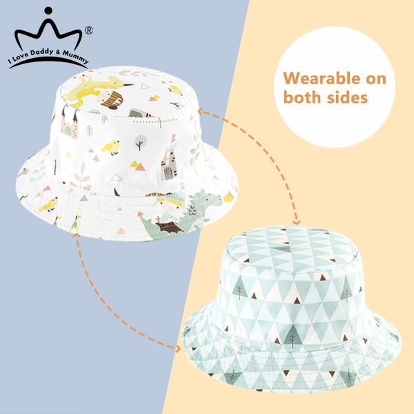 double sided baby hat cartoon print kids boys girls hats summer cotton children beach sun cap, Yellow
double sided baby hat cartoon print kids boys girls hats summer cotton children beach sun cap, Yellow