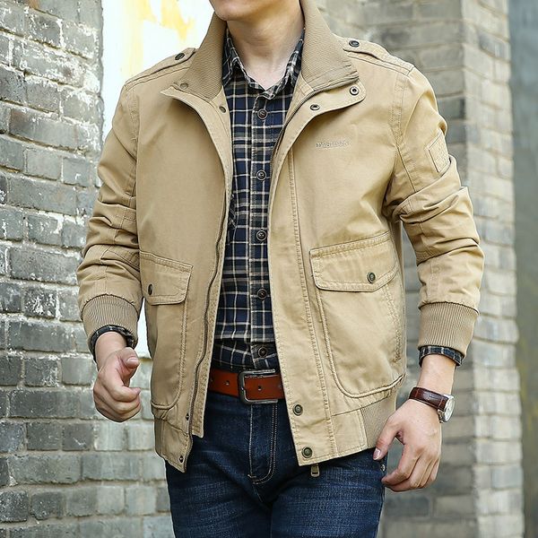 new style winter jacket men's pure cotton casual large size stand collar jacket brushed coat 2231, Black
new style winter jacket men's pure cotton casual large size stand collar jacket brushed coat 2231, Black