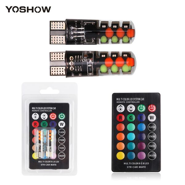 2pcs/set led w5w t10 rgb clearance light new universal car cob 12smd colorful multi mode car light bulbs with remote controller
2pcs/set led w5w t10 rgb clearance light new universal car cob 12smd colorful multi mode car light bulbs with remote controller