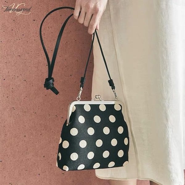 vintage dot clip women crossbody bags fashion shell ladies shoulder bag messenger bag designer small hasp purses female
vintage dot clip women crossbody bags fashion shell ladies shoulder bag messenger bag designer small hasp purses female