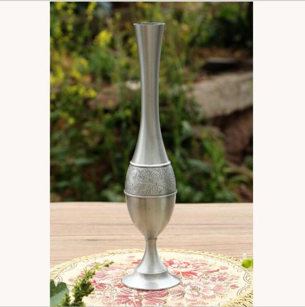europe h26cm vintage vase ancient tin color home decor metal vases alloy metal flower vase for home decoration flower vases 006
europe h26cm vintage vase ancient tin color home decor metal vases alloy metal flower vase for home decoration flower vases 006