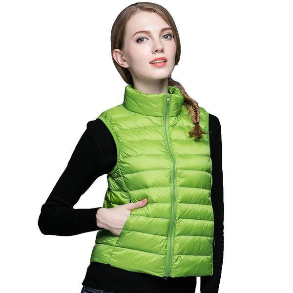 lightweight down female vest 2019 autumn new fashion collar ladies short vest ladies vest women's down jacket size s-3xl wonme's c, Black
lightweight down female vest 2019 autumn new fashion collar ladies short vest ladies vest women's down jacket size s-3xl wonme's c, Black