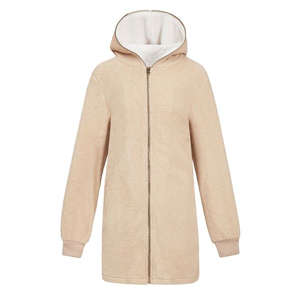 women's warm oversized fleece coat hoodie hoodie jacket zip hoodie,beige, Black;white
women's warm oversized fleece coat hoodie hoodie jacket zip hoodie,beige, Black;white