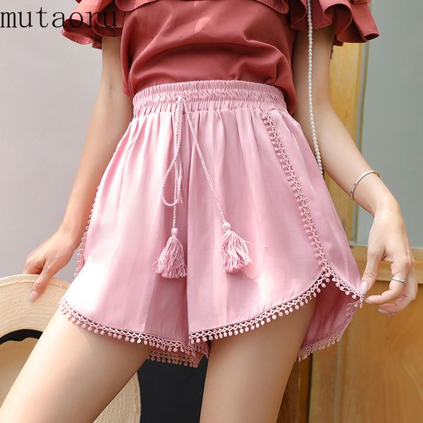 2019 harajuku short shorts women lace tassel loose casual 5 colors candy shorts shose women, White;black
2019 harajuku short shorts women lace tassel loose casual 5 colors candy shorts shose women, White;black