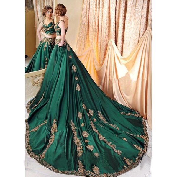 indian abaya green 2 piece evening dresses with gold lace applique prom gowns saudi arabic beaded kaftan dress evening wear, Black;red
indian abaya green 2 piece evening dresses with gold lace applique prom gowns saudi arabic beaded kaftan dress evening wear, Black;red