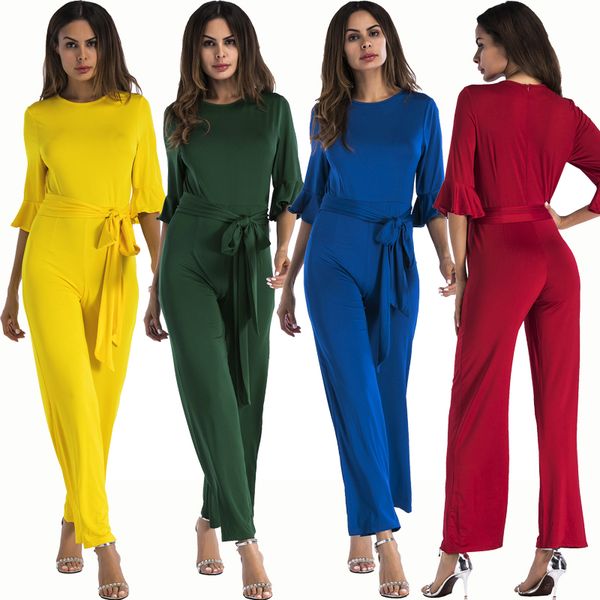 fashion half sleeve jumpsuit with belt street corner moist person plus size jumpsuits and rompers women's polyester one-piece pants, Black;white
fashion half sleeve jumpsuit with belt street corner moist person plus size jumpsuits and rompers women's polyester one-piece pants, Black;white