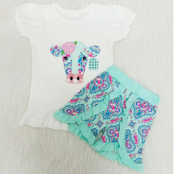 2020 new design girls clothing sets summer toddler girls clothes 2pcs outfits short sleeve cow print kids boutique clothes, White
2020 new design girls clothing sets summer toddler girls clothes 2pcs outfits short sleeve cow print kids boutique clothes, White