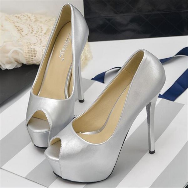women high heel shoes women pumps pu peep toe slip on 12cm thin heels waterproof platform high heel shoes, Black
women high heel shoes women pumps pu peep toe slip on 12cm thin heels waterproof platform high heel shoes, Black