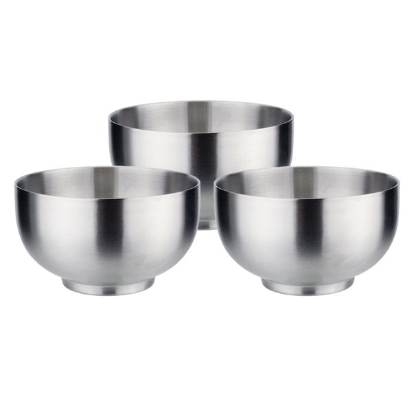 3 pcs 304 stainless steel bowls soup rice dish snack serving bowl set for kids toddlers
3 pcs 304 stainless steel bowls soup rice dish snack serving bowl set for kids toddlers