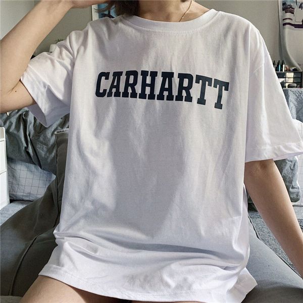 Summer Fashion Car Hartt Tshirt Print Women Crew Neck Casual Short Sleeve Tops Female Loose Clothing
Summer Fashion Car Hartt Tshirt Print Women Crew Neck Casual Short Sleeve Tops Female Loose Clothing